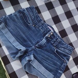 Casual Blue Denim Shorts